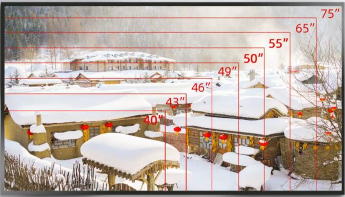 55寸液晶拼接屏尺寸参数及报价
